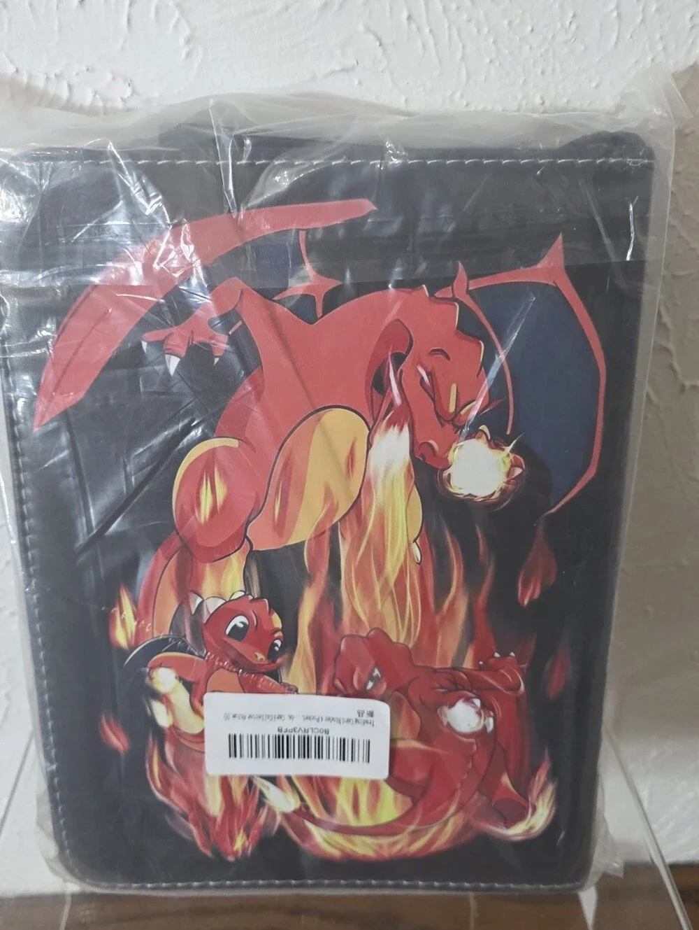 Charizard Charmander Evolution 4-Pocket Zippered 400 Trading Card Binder New